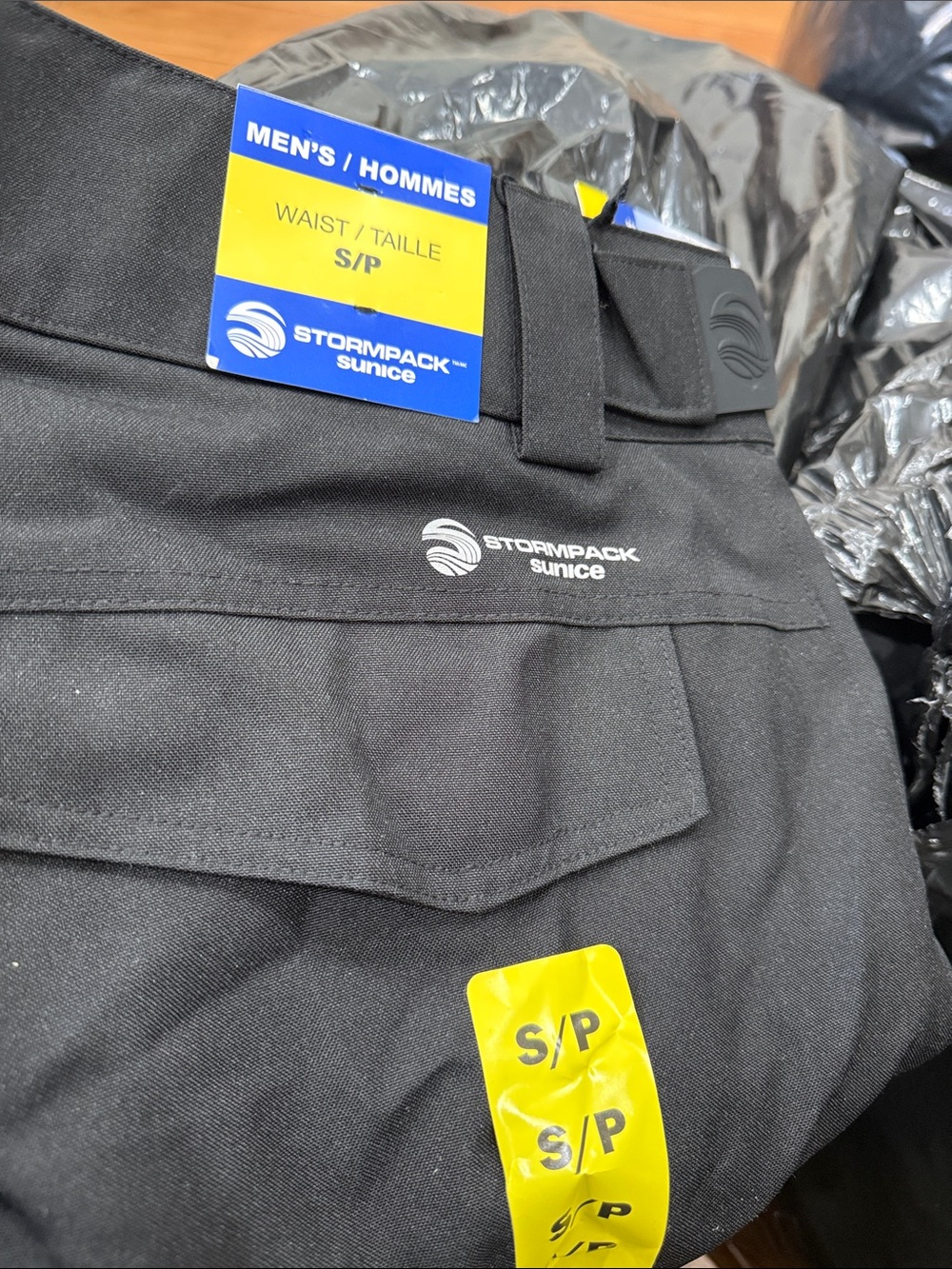 Men's Black Performance Pants